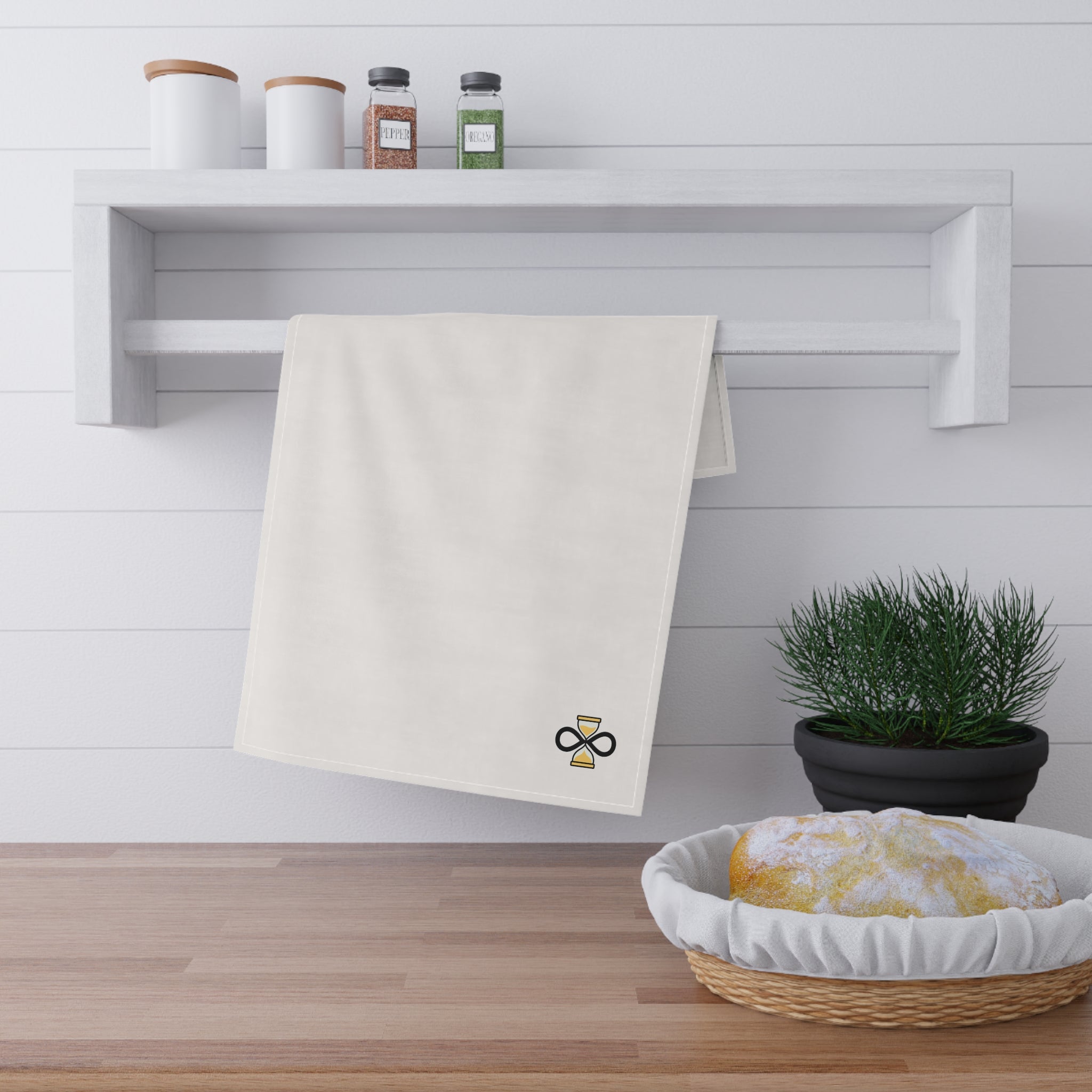 Everlast Life Charming Cotton Tea Towels, Kitchen Decor, Gift for Home Cooks, Wedding Shower, Farmhouse Style, Cooking Accessories