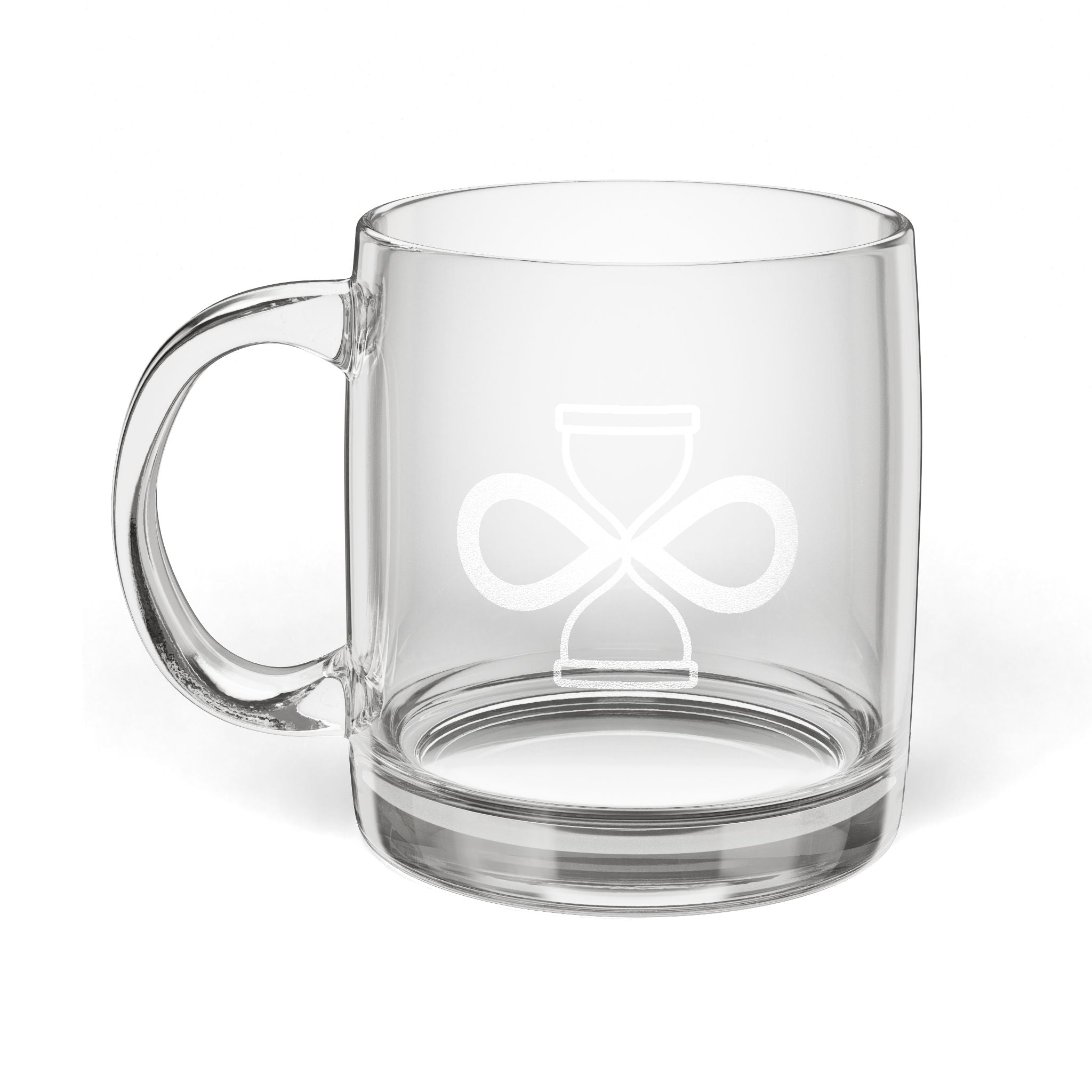Everlast Life Personalized Engraved Coffee Mug for Gifts, Custom Glass Mug, Unique Wedding Favor, Best Friend Gift, Special Occasion Drinkware