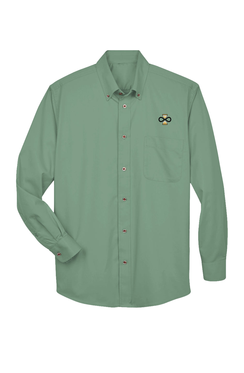 Everlast Mens Long-Sleeve Twill Shirt