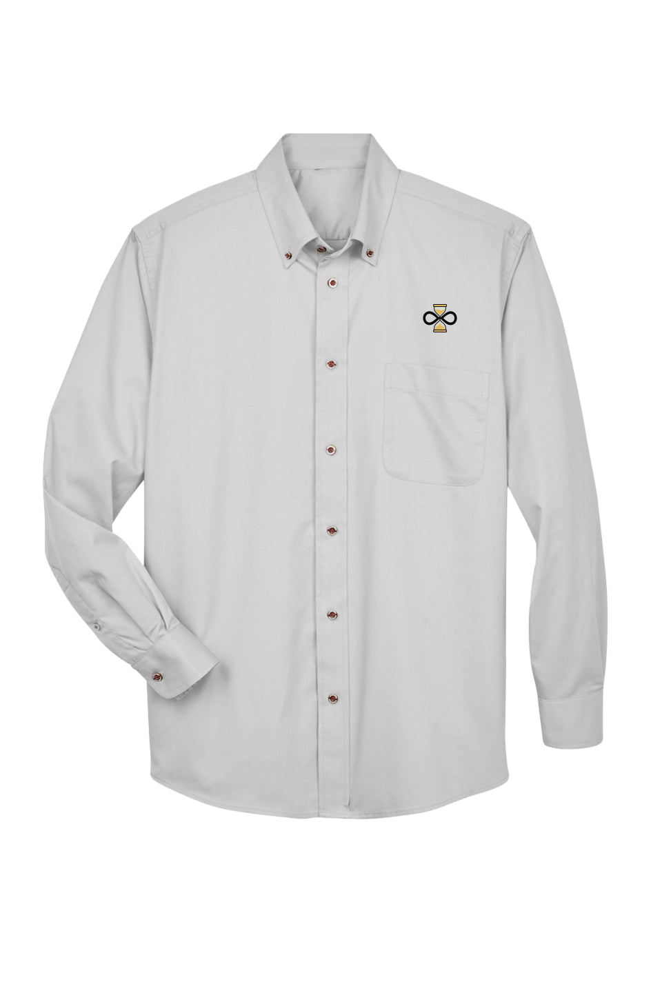 Everlast Mens Long-Sleeve Twill Shirt