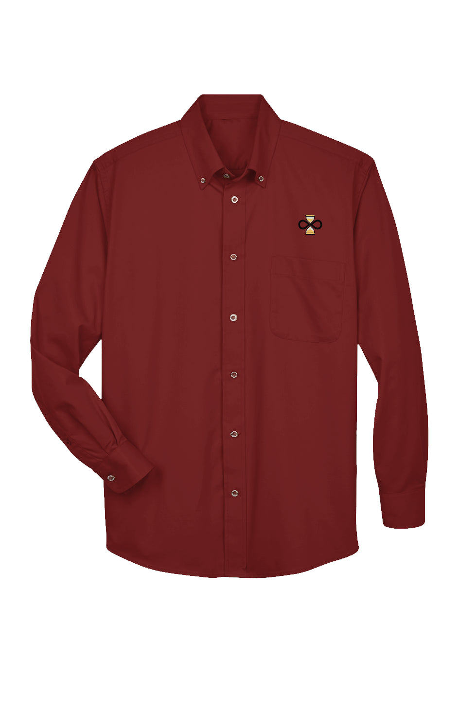Everlast Life Mens Long-Sleeve Twill Shirt