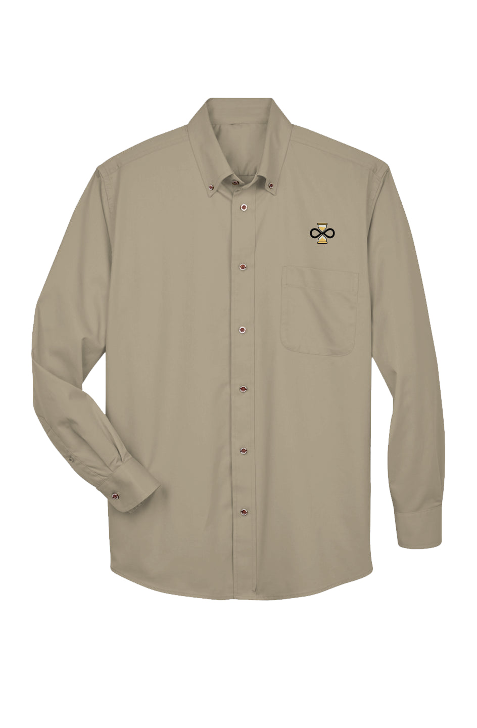 Everlast Life Mens Long-Sleeve Twill Shirt