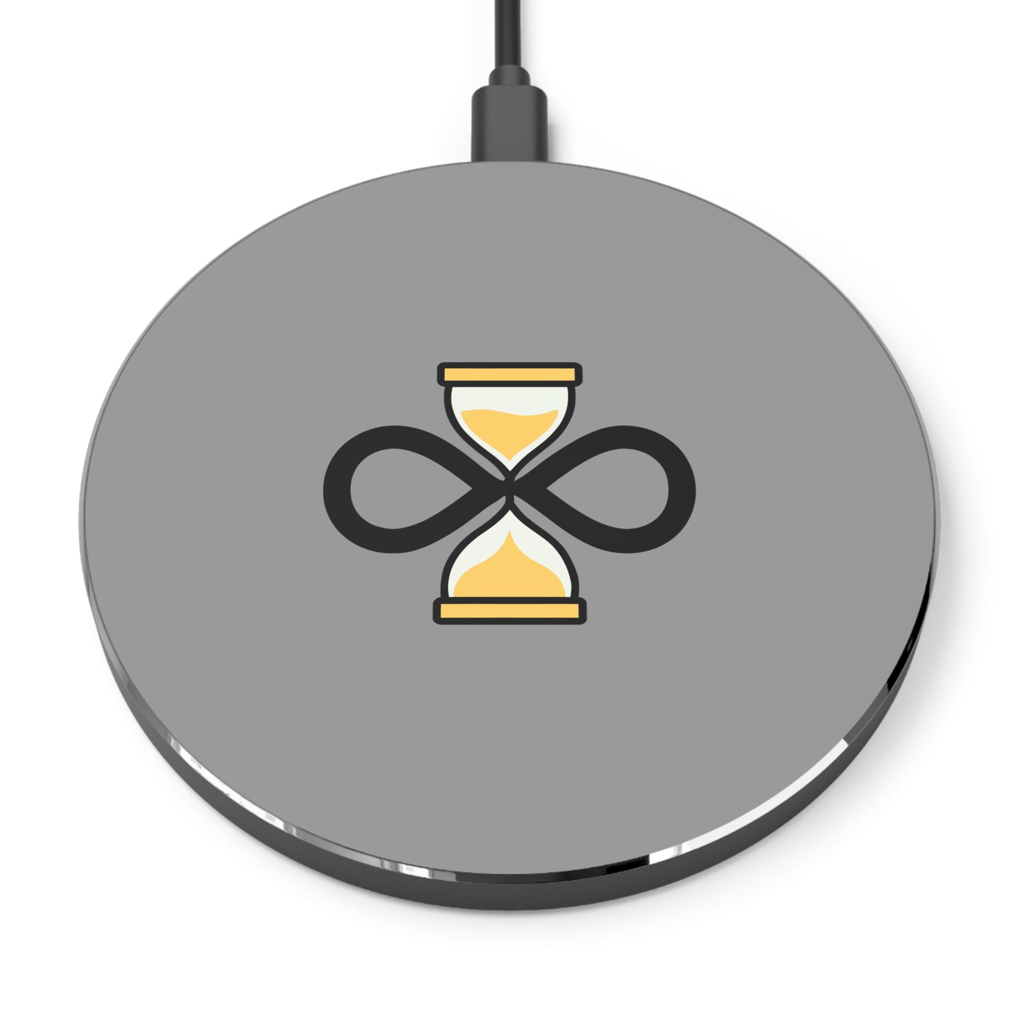 Everlast Life Wireless Charger, Fast Charging Pad, Phone Charger, Unique Desk Accessory, Gift for Tech Lovers