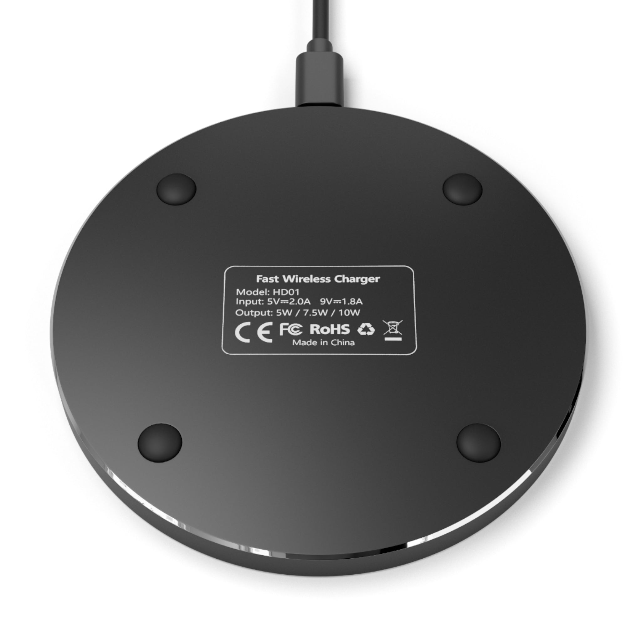 Everlast Life Wireless Charger, Fast Charging Pad, Phone Charger, Unique Desk Accessory, Gift for Tech Lovers